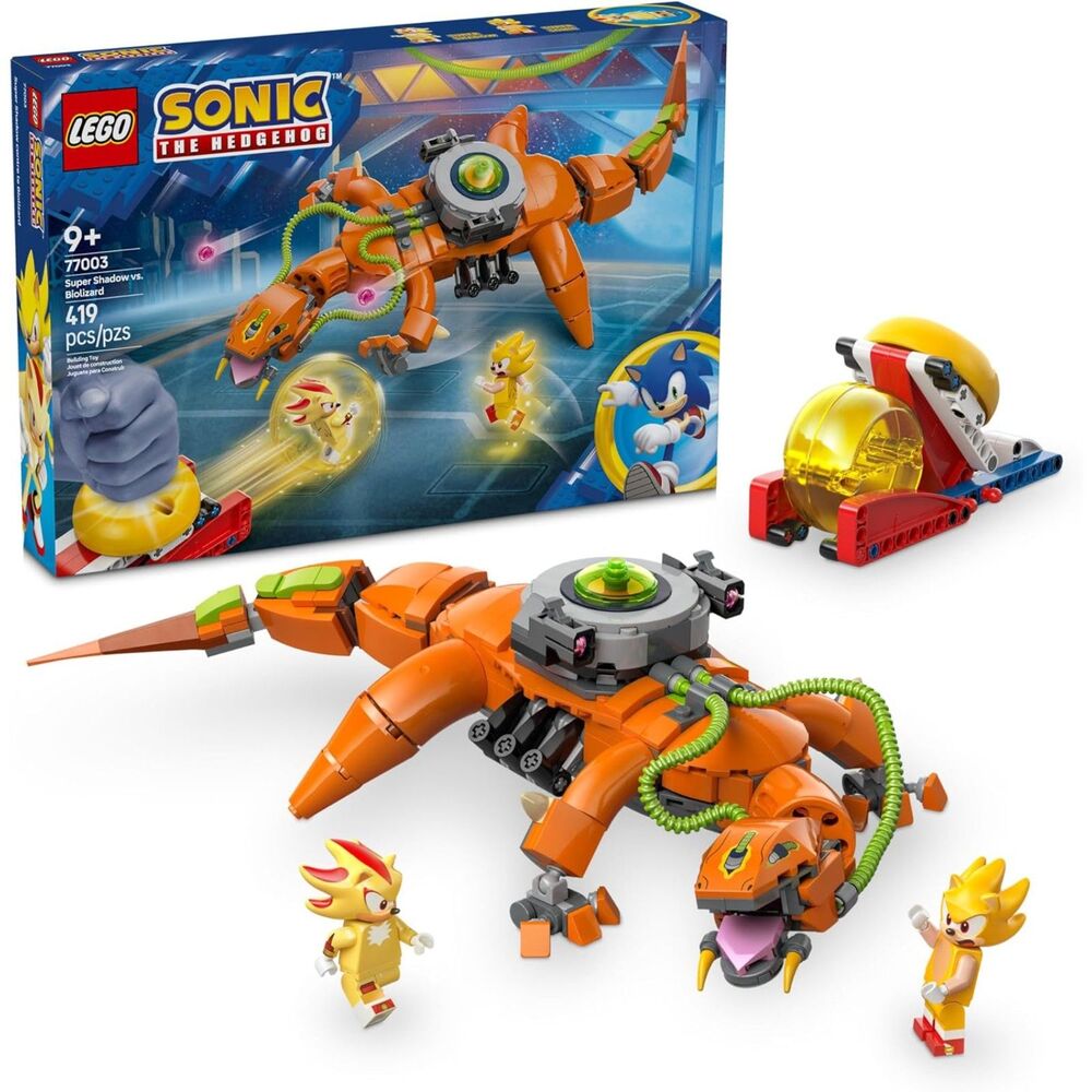 LEGO Sonic The Hedgehog Super Shadow vs. Biolizard